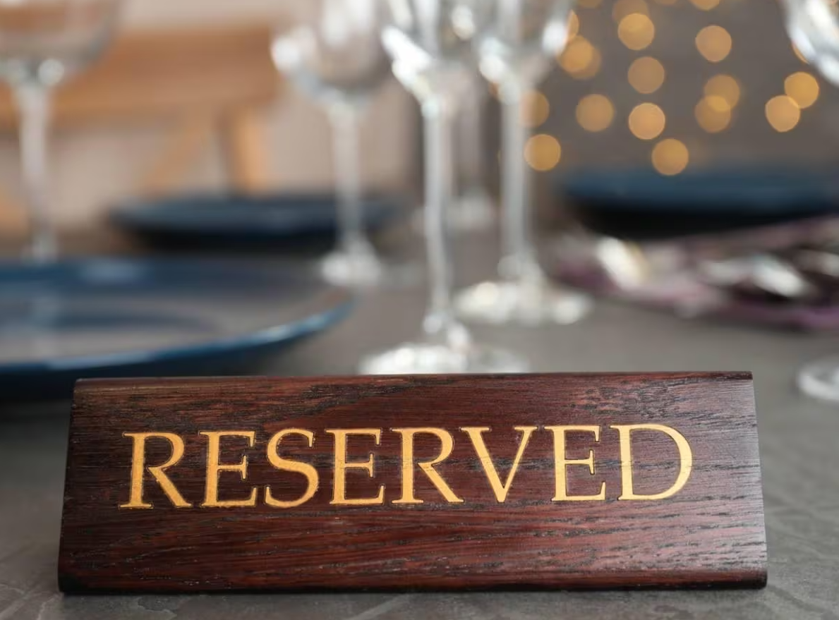 Reservation